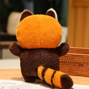 Cosplay Chai the Red Panda Plushie-Enchanted peach