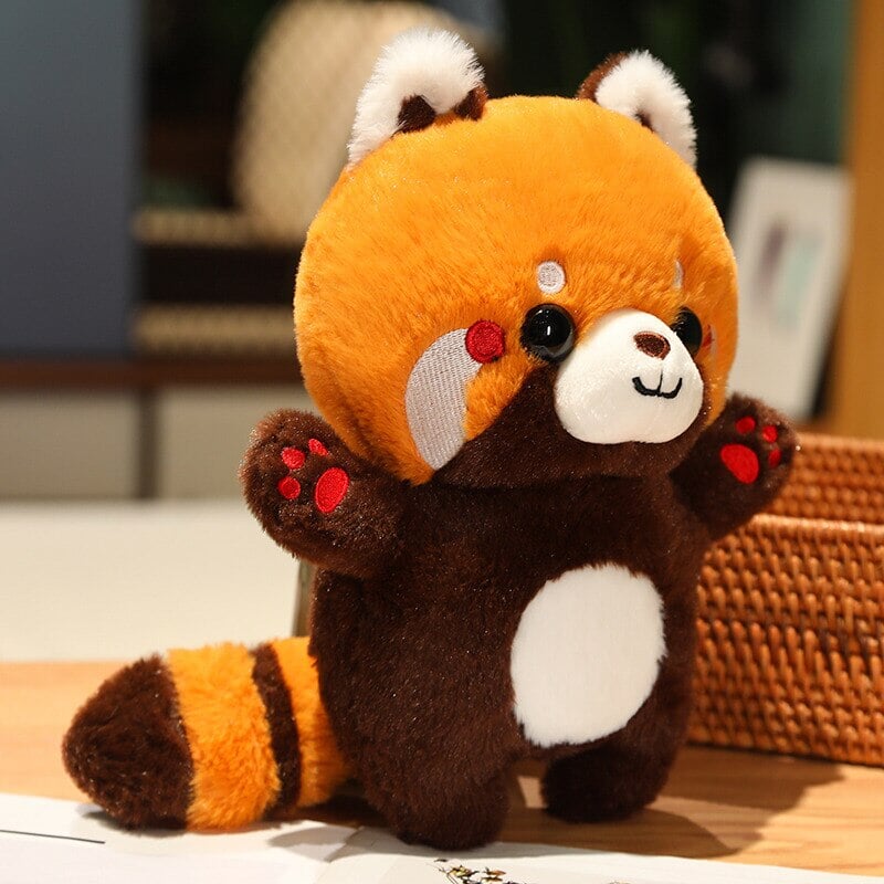 Cosplay Chai the Red Panda Plushie-Enchanted peach