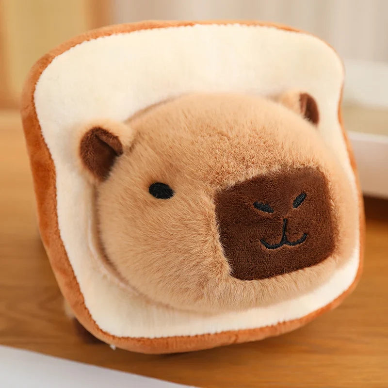 Cosplay Laying Capybara Animal Plush-Enchanted peach