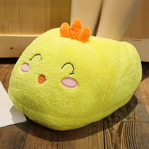 Cosy 2-in-1 Animal Plush Slipper-Enchanted peach