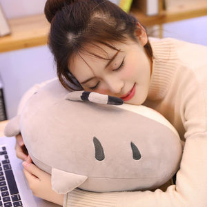 Cute Animal Bumbum Pillow-Enchanted peach