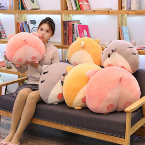 Cute Animal Bumbum Pillow-Enchanted peach