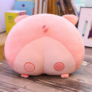 Cute Animal Bumbum Pillow-Enchanted peach