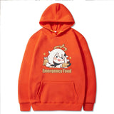 Cute Anime Emergency Food Hoodies-Enchanted peach