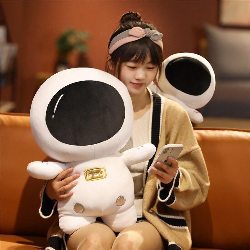 Cute Astronaut Space Buddy Plushie-Enchanted peach