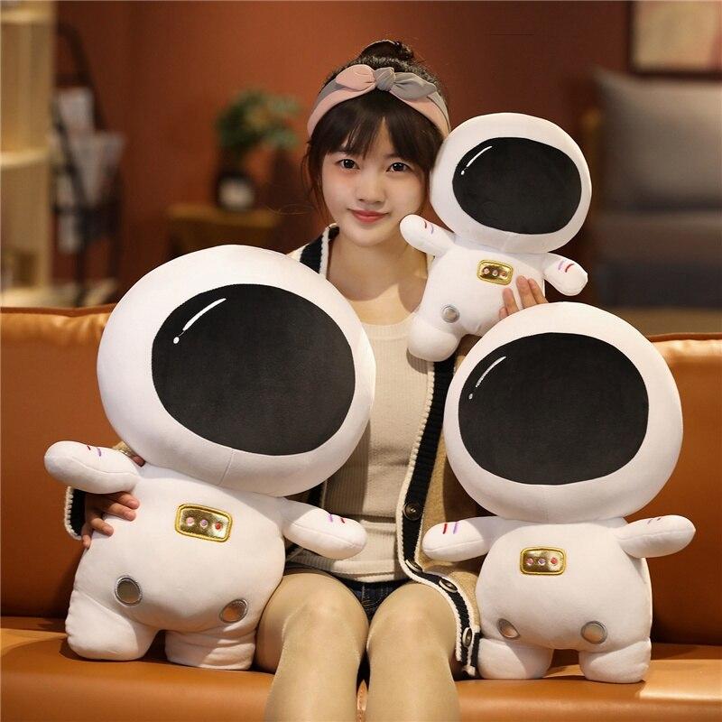 Cute Astronaut Space Buddy Plushie-Enchanted peach