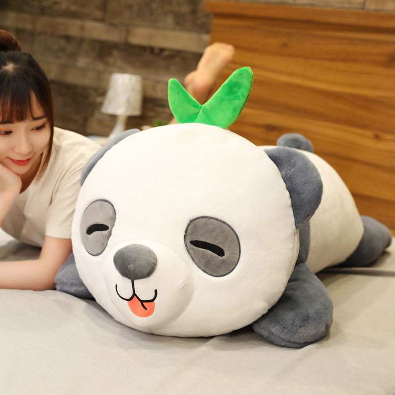 Cute Baby Giant Panda Bear Plushie-Enchanted peach