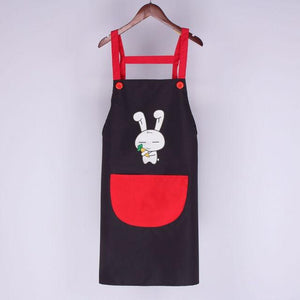 Cute Bunny My Carrot Apron-Enchanted peach