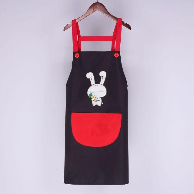 Cute Bunny My Carrot Apron-Enchanted peach