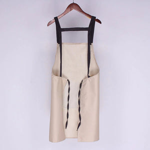 Cute Bunny My Carrot Apron with Short Sleeves-Enchanted peach