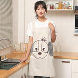 Cute Dog Apron-Enchanted peach