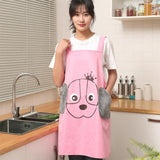 Cute Dog Apron-Enchanted peach