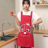 Cute Dog Apron-Enchanted peach