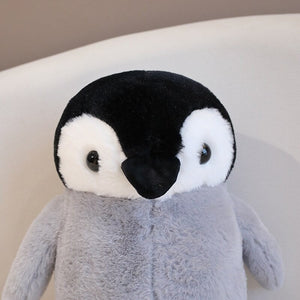 Cute Fluffy Penguin Walrus Plushies-Enchanted peach