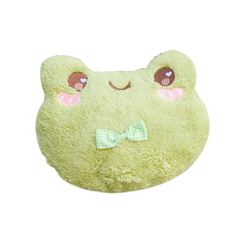 Cute Green Frog Shoulder Bag-Enchanted peach