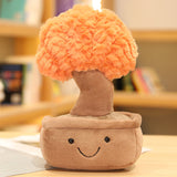 Cute Little Bonsai Tree Buddy Plushies-Enchanted peach