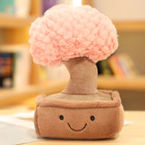 Cute Little Bonsai Tree Buddy Plushies-Enchanted peach