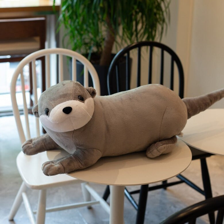 Cute Otter Plushies-Enchanted peach