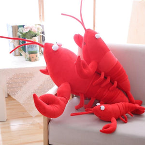 Cute Red Lobster Plushie-Enchanted peach