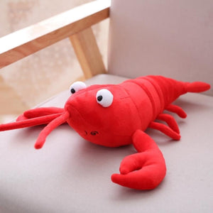 Cute Red Lobster Plushie-Enchanted peach