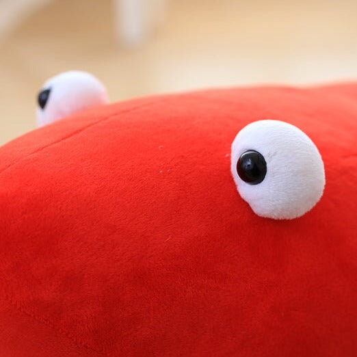 Cute Red Lobster Plushie-Enchanted peach