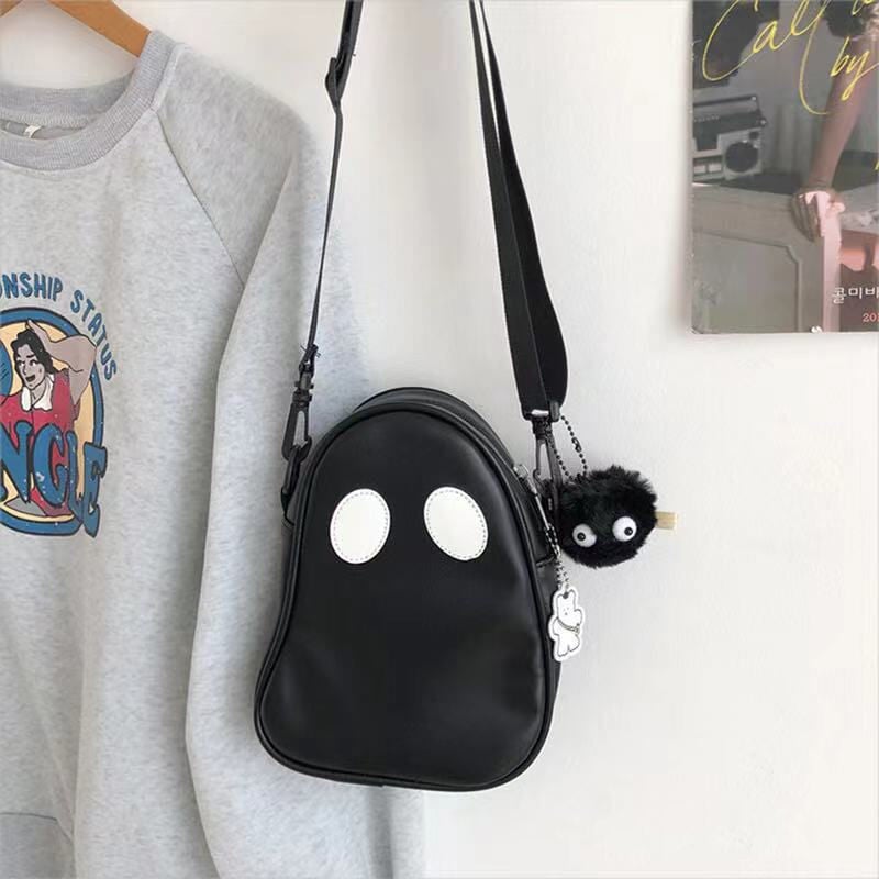 Cute Round Ghost Bag-Enchanted peach