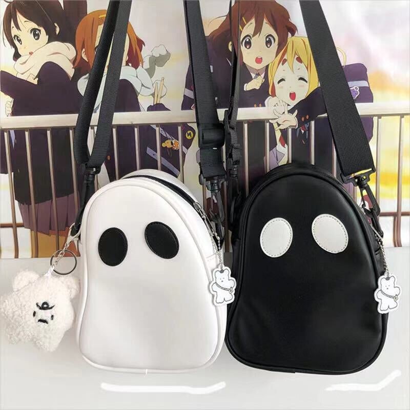 Cute Round Ghost Bag-Enchanted peach