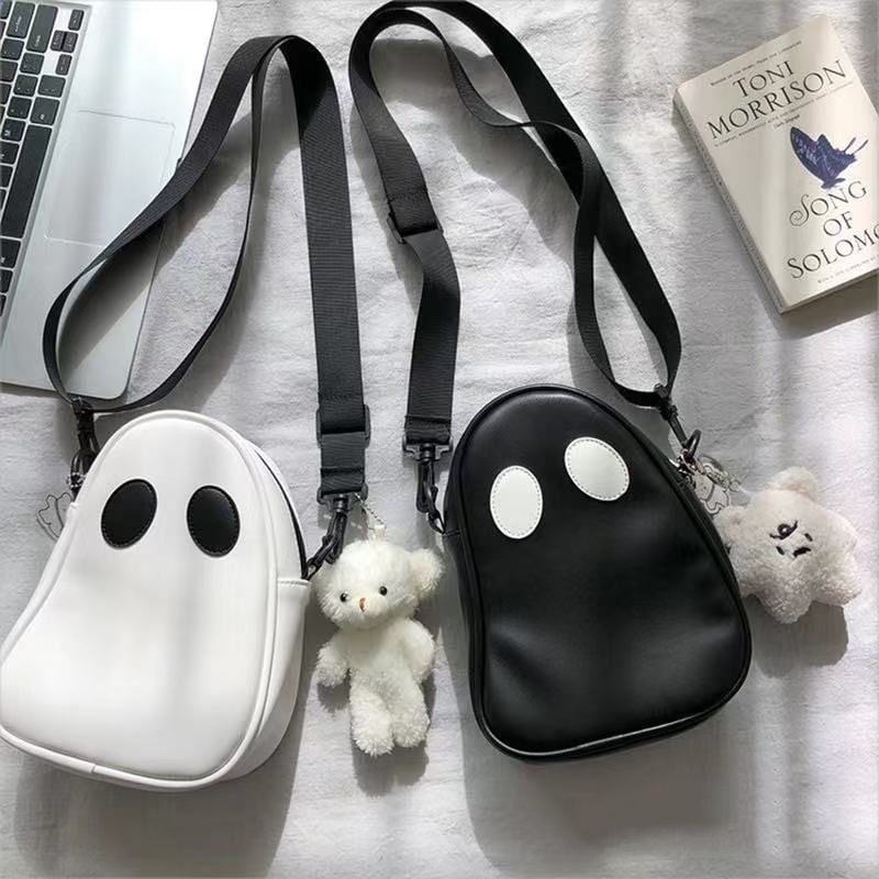 Cute Round Ghost Bag-Enchanted peach