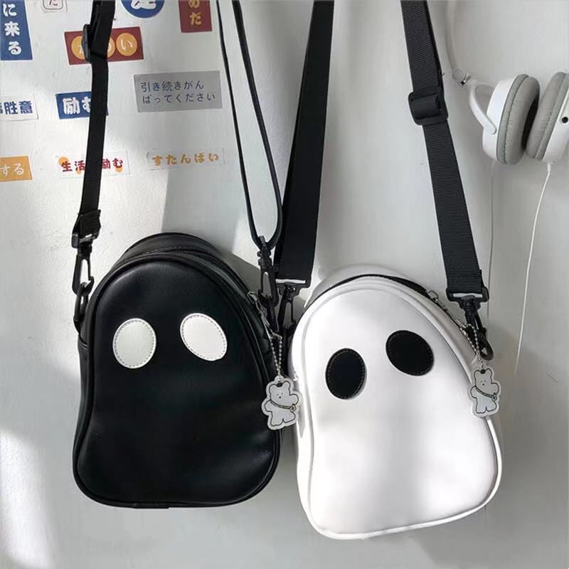 Cute Round Ghost Bag-Enchanted peach