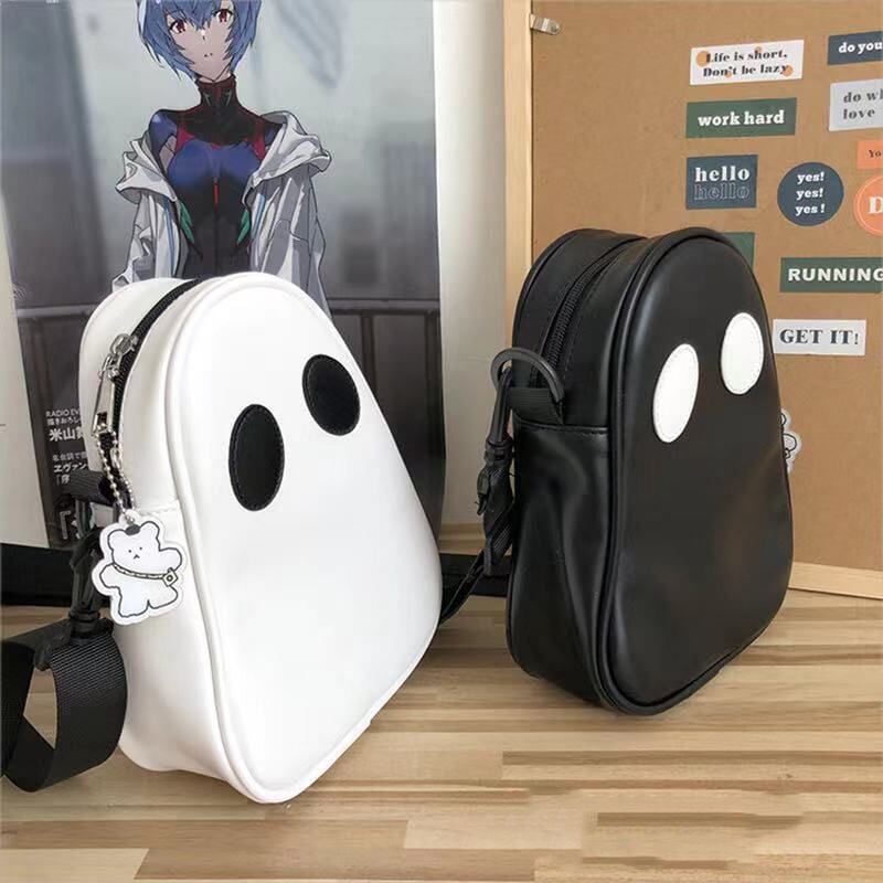 Cute Round Ghost Bag-Enchanted peach