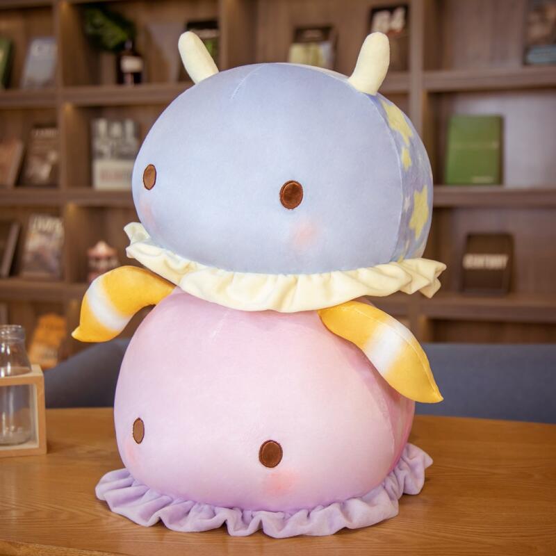 Cute Sea Snail Plushies-Enchanted peach