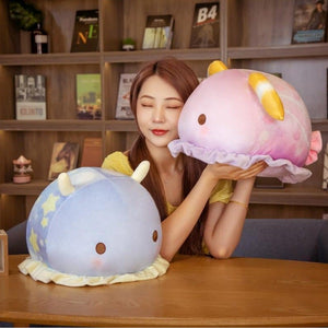 Cute Sea Snail Plushies-Enchanted peach