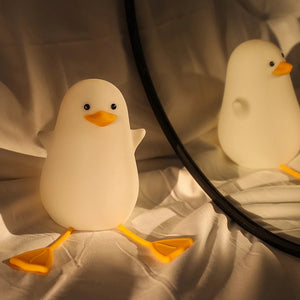 Cute Seagull LED Night Light-Enchanted peach