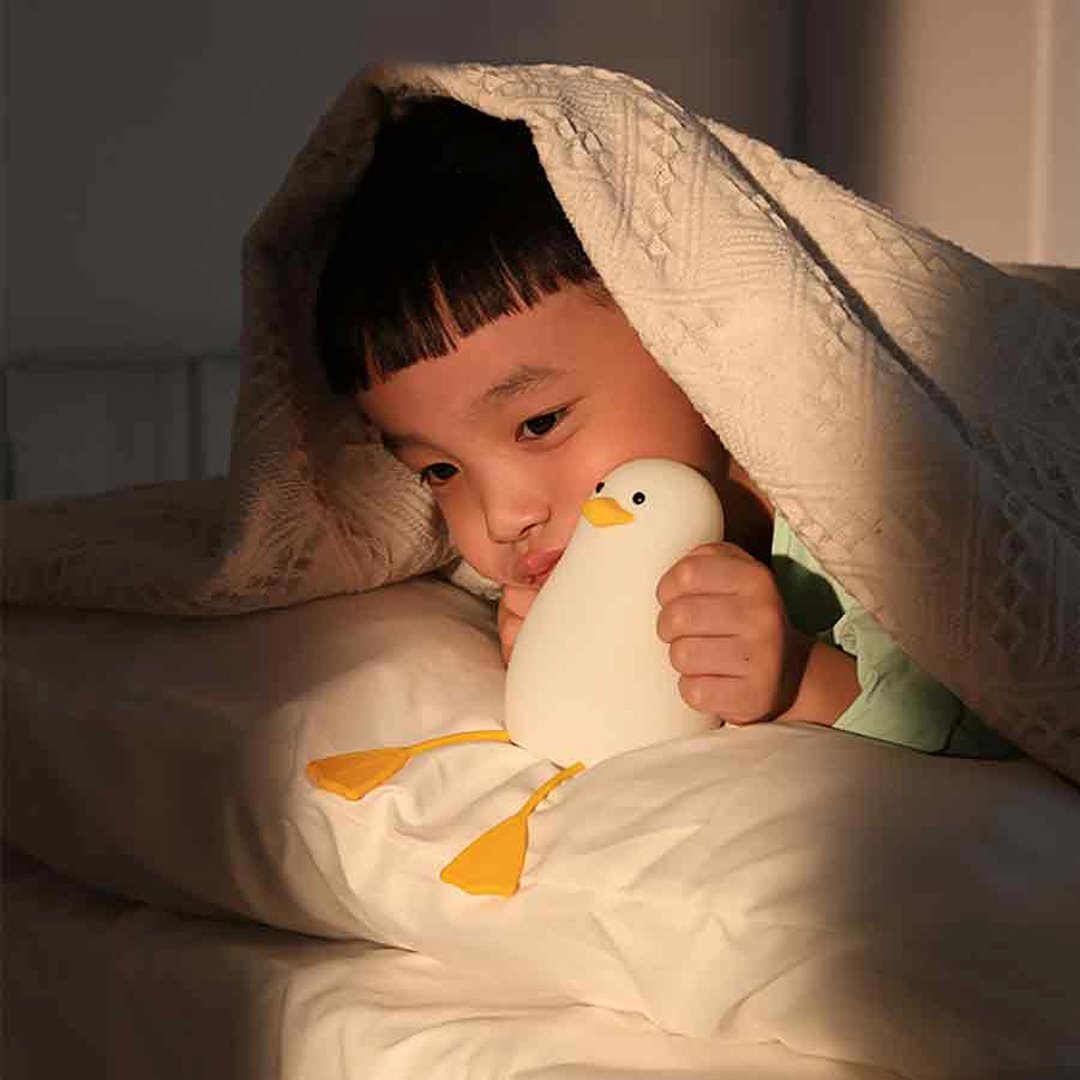 Cute Seagull LED Night Light-Enchanted peach