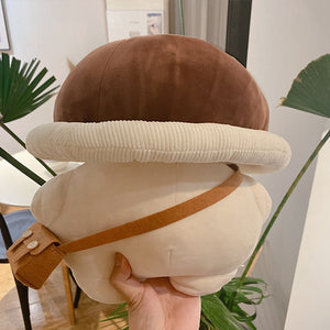 Cute Shiitake Mushroom Plushies-Enchanted peach