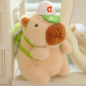 Cute Sporty Capybara Plushie-Enchanted peach