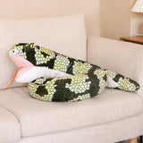 Diablo & Ivy the 63" Snake Plushies-Enchanted peach