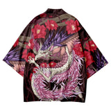 Dragon Unisex Kimono Collection-Enchanted peach