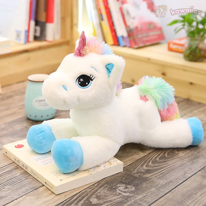 Dream Rainbow Unicorn Plush-Enchanted peach