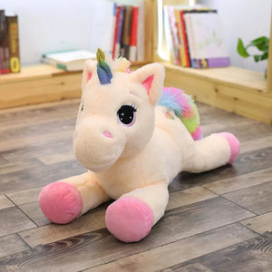 Dream Rainbow Unicorn Plush-Enchanted peach