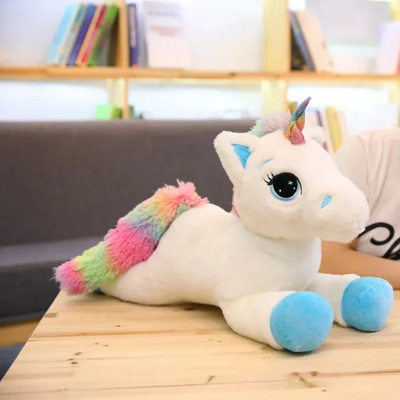 Dream Rainbow Unicorn Plush-Enchanted peach