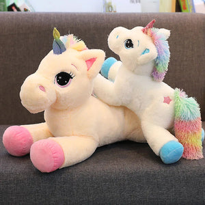 Dream Rainbow Unicorn Plush-Enchanted peach