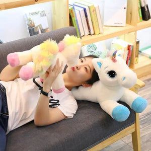 Dream Rainbow Unicorn Plush-Enchanted peach