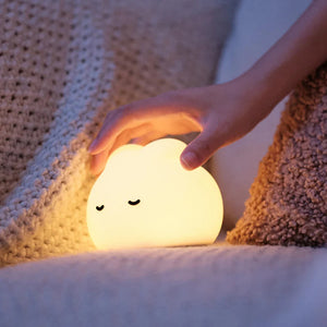 Dreaming Bunny LED Night Light-Enchanted peach