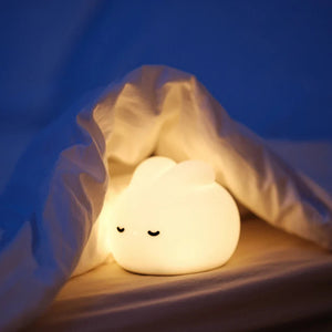 Dreaming Bunny LED Night Light-Enchanted peach