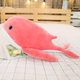 Dreamy Giant Blue Eye Whales Plushie-Enchanted peach