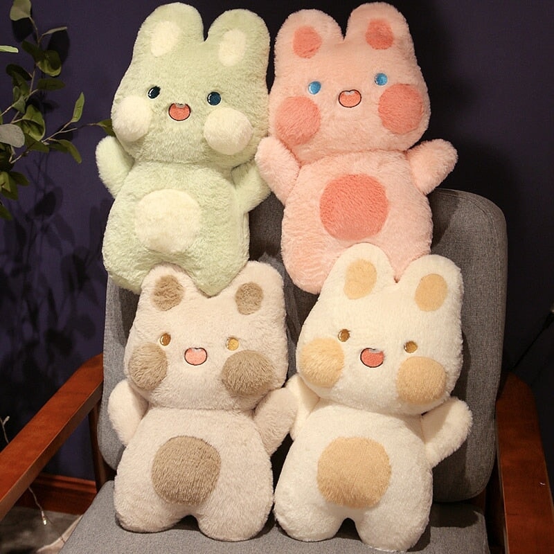 Dudu the Bunny Plush Crew-Enchanted peach