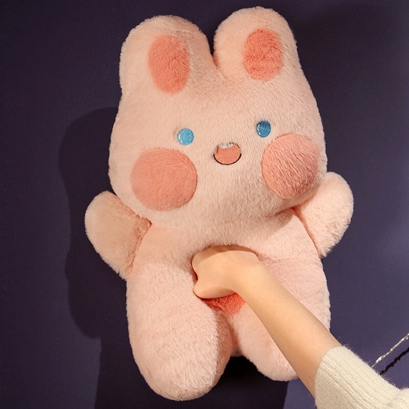 Dudu the Bunny Plush Crew-Enchanted peach