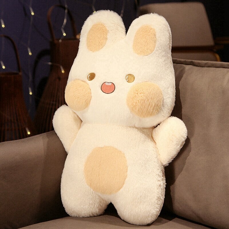 Dudu the Bunny Plush Crew-Enchanted peach