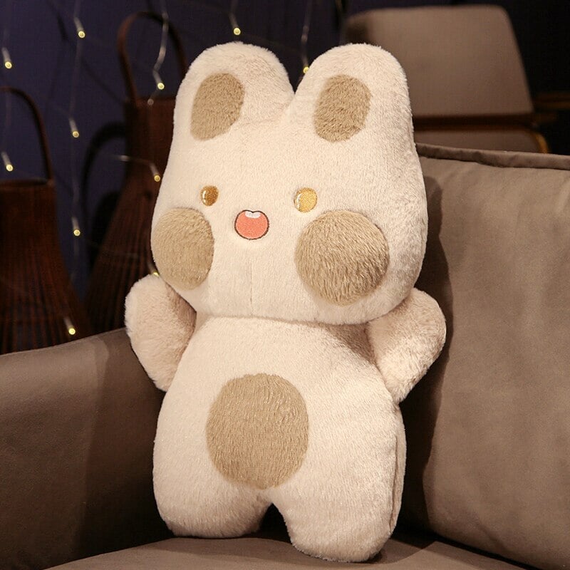 Dudu the Bunny Plush Crew-Enchanted peach